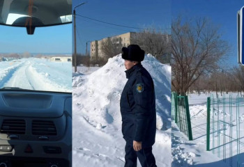 Абай облысында әкім қардан тазартылмаған жолдар үшін жауапқа тартылды