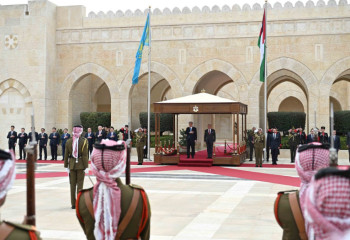 Қасым-Жомарт Тоқаевты салтанатты қарсы алу рәсімі өтті