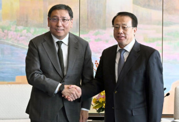 Аким Алматы встретился с мэром города Шанхай