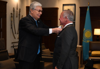 Head of State awards King Abdullah II the Order of 