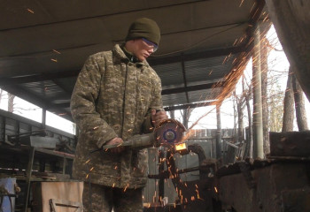В Таразе срочники в рамках службы осваивают рабочие профессии