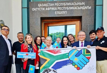 Dimash’s Fans Meet with the Ambassador of Kazakhstan in South Africa