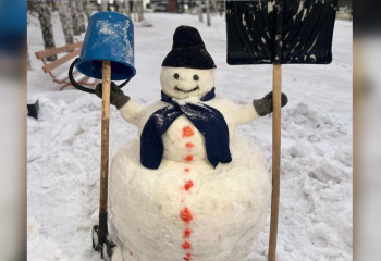 «Таза Қазақстан»: в столице прошёл необычный конкурс снеговиков