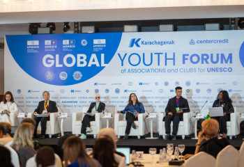 Казахстанская Федерация клубов ЮНЕСКО получила награду за 15 лет работы