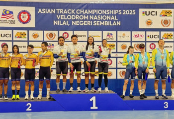 Казахстанские пара велосипедисты стали призерами чемпионата Азии