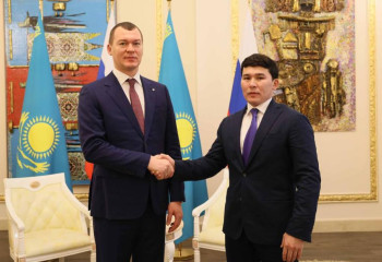 Ербол Мырзабосынов ресейлік әріптесімен кездесті