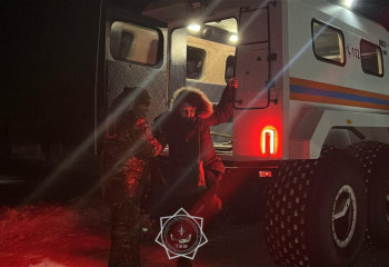 98 человек с заснеженной трассы спасли в Костанайской области