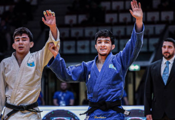 Қазақстандық дзюдошылар Еуропа кубогында алтын мен күмісті бөліп алды