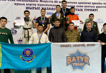 Призовое место в турнире правоохранительных структур заняли спасатели ВКО