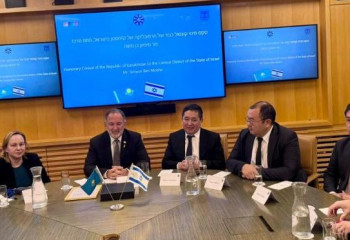 New honorary consul of Kazakhstan presented in Israel