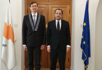 Қазақстан Елшісі Кипр Президентіне сенім грамоталарын табыстады