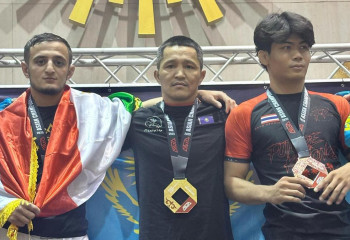 Отец и сын из Мангистау стали чемпионами турнира по грэпплингу в Таиланде