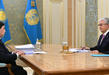 Президент МҚІА төрағасын қабылдады