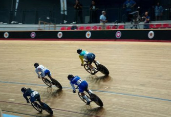 Велотректен Азия чемпионатының 5-ші жарыс күні өтті