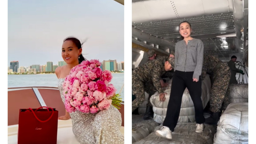  коллаж El.kz/Insragram Перизат Кайрат 