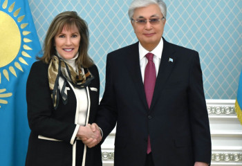 Тоқаев Халықаралық сот әкімшілігі қауымдастығының (IАСА) президенті Памела Харристі қабылдады