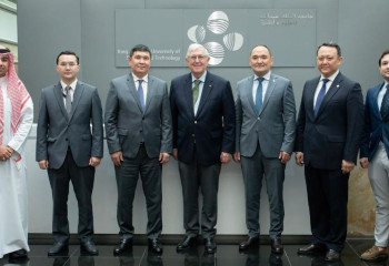 Kazakhstan’s Ambassador meets with President of King Abdullah University of Science and Technology