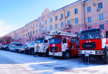 ВКО представил мощную технику в честь Всемирного дня гражданской обороны