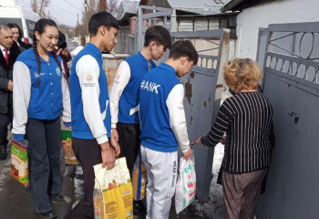 Жетісуда 100 отбасына қайырымдылық жасалды