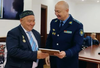 Шымкенттің белсенді тұрғындары ІІМ марапатына ие болды