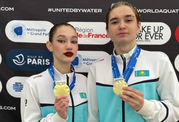 Kazakhstan wins another silver at World Aquatics Artistic Swimming World Cup 2025