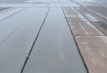 В Туркестанской области направлено 330 млн кубометров воды на промывку солей