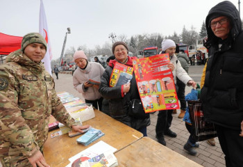 Спасатели МЧС Казахстана отметили Всемирный день гражданской обороны