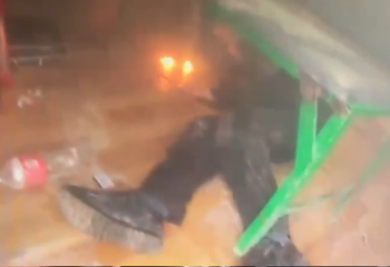 В Шымкенте спасли мужчину, чья одежда загорелась на автомойке