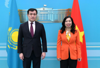 On Kazakh-Vietnamese political consultations