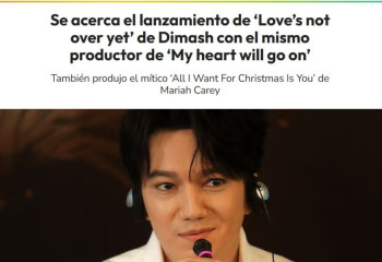 Dimash Qudaibergen’s new song “Love’s Not Over Yet” anticipated worldwide