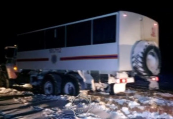 Ақтөбе облысында сегіз адам қар құрсауында қалған