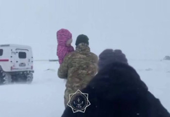 ТЖМ құтқарушылары қыстауда қалған 3 жастағы балаға көмек көрсетті