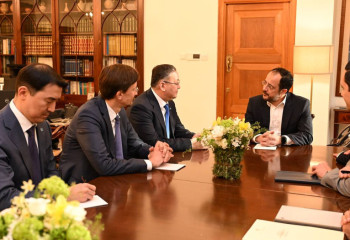 Kazakh FM arrives to Cyprus on official visit