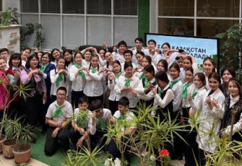 БҚО-да «Таза Қазақстан» акциясы аясында экологиялық сынып-сағаты өтті