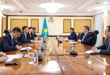 Бектенов обсудил с главой компании CAMCE перспективы реализации инвестпроектов в городе Алатау