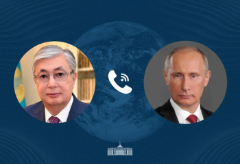 Tokayev, Putin talk over phone