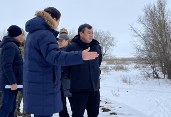 Глава МЧС РК проверил готовность Западно-Казахстанской области к паводкам