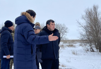 Төтенше жағдайлар министрі БҚО-ның су тасқынына дайындығын тексерді