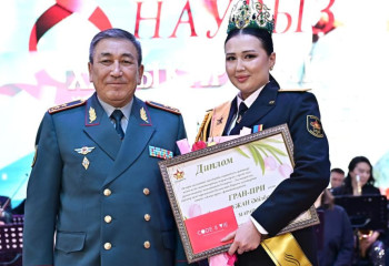 Самую красивую девушку-военнослужащего выбрали в Казахстане