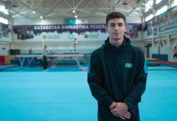 Казахстанский гимнаст завоевал «серебро» на этапе кубка мира в Баку