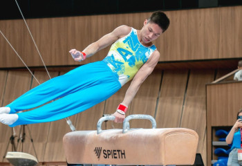 Қазақстандық гимнаст Бакуде қола жүлдеге ие болды