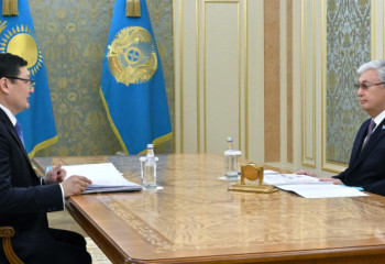 President Tokayev gives instructions to Abay region governor Berik Uali