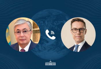Состоялся телефонный разговор президентов Казахстана и Финляндии