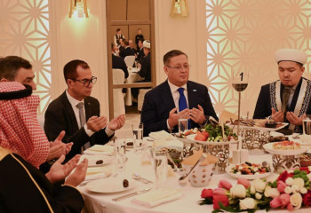 Министр иностранных дел Казахстана провёл ауызашар для дипломатического корпуса