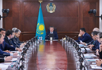 Олжас Бектенов провёл заседание штаба по координации противопаводковых мероприятий