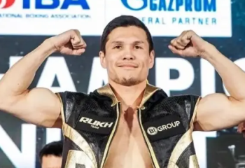 Данияр Елеусінов UFC басшысымен келісімшартқа қол қойды