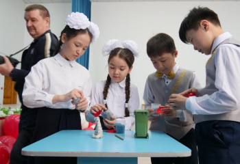 В Жезказгане установили экобоксы для раздельного сбора отходов в рамках акции «Таза Like»