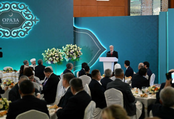 В честь участников Национального курултая дан ауызашар от имени Президента