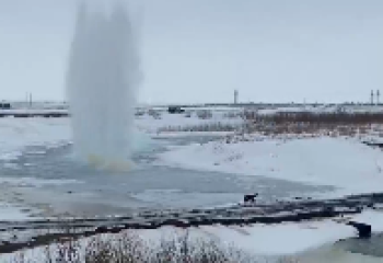 На реке Тобол разрушено 5500 кубометров льда для предотвращения паводка