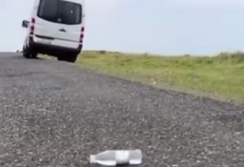 Магическая гора Арагац: бутылки с водой и тяжелые авто сами поднимаются вверх